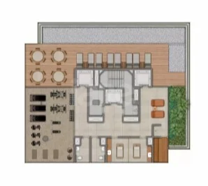 Planta — Pavimento lazer