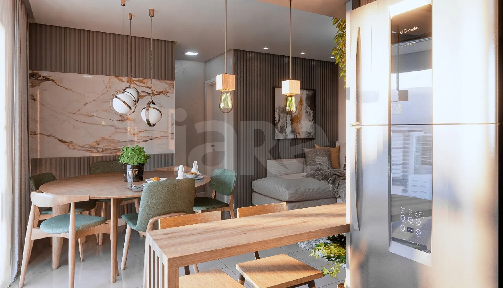 Santorini Residence - Apartamento com 66,96 m², em Ingleses do Rio Vermelho — foto 4