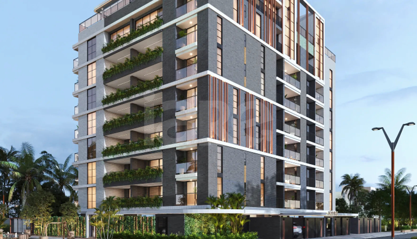 Porto Jardins - Apartamento com 66,13 m², em Intermares — foto 7