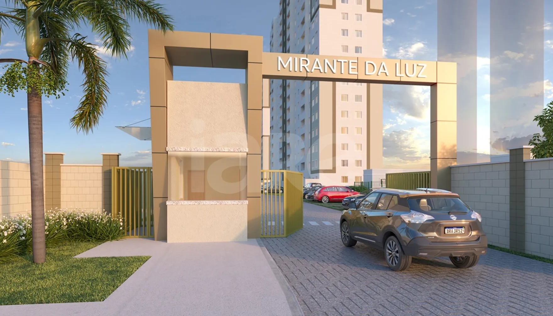 Mirante da Luz - Garden com 40,12 m², em da Luz — foto 2