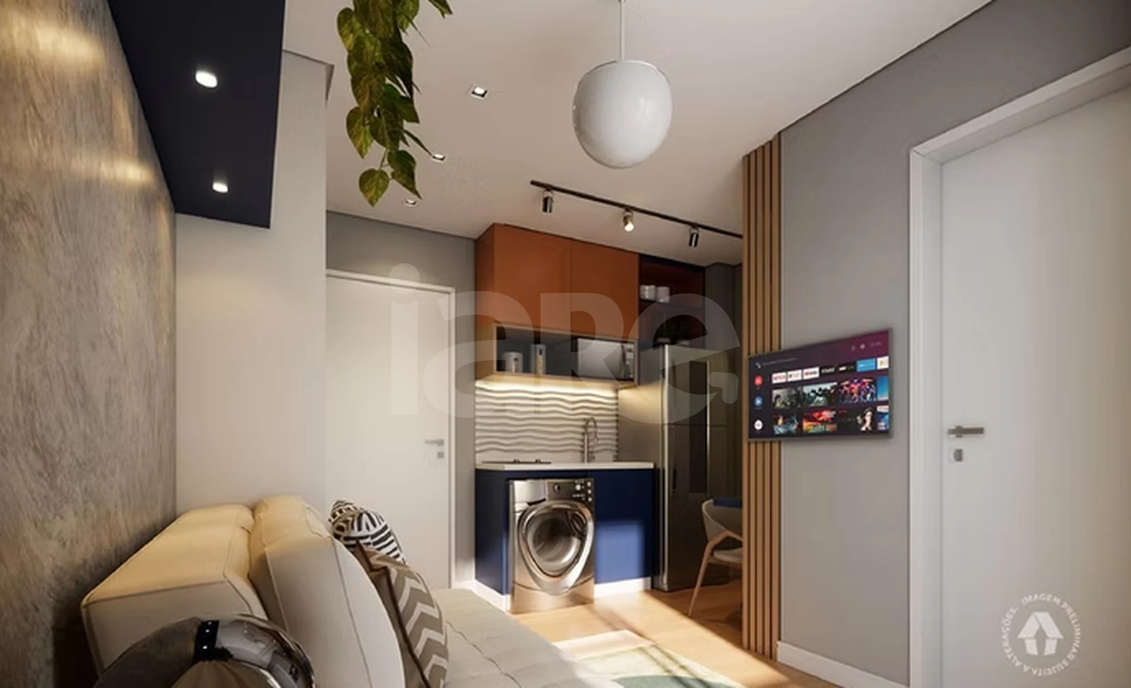 Metrocasa Parque Nabuco - Apartamento com 27,39 m², em Vila Marari — foto 4