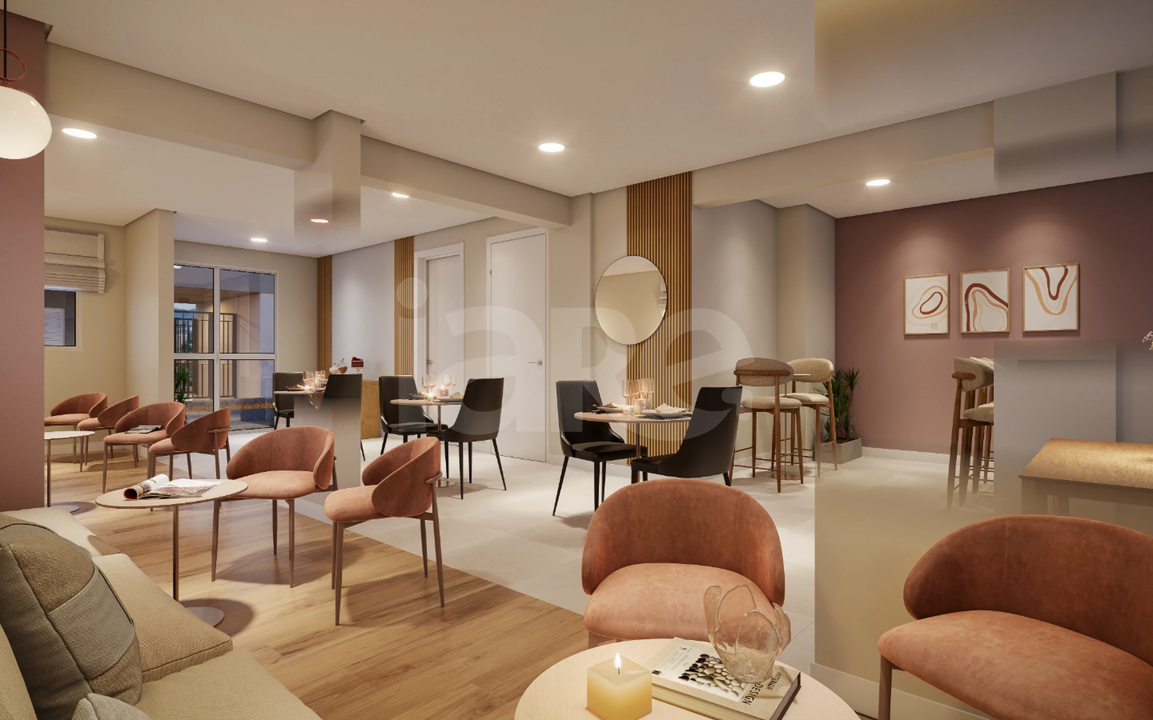 Mérito Lapa - Apartamento com 37 m², em Vila Anastácio — foto 4
