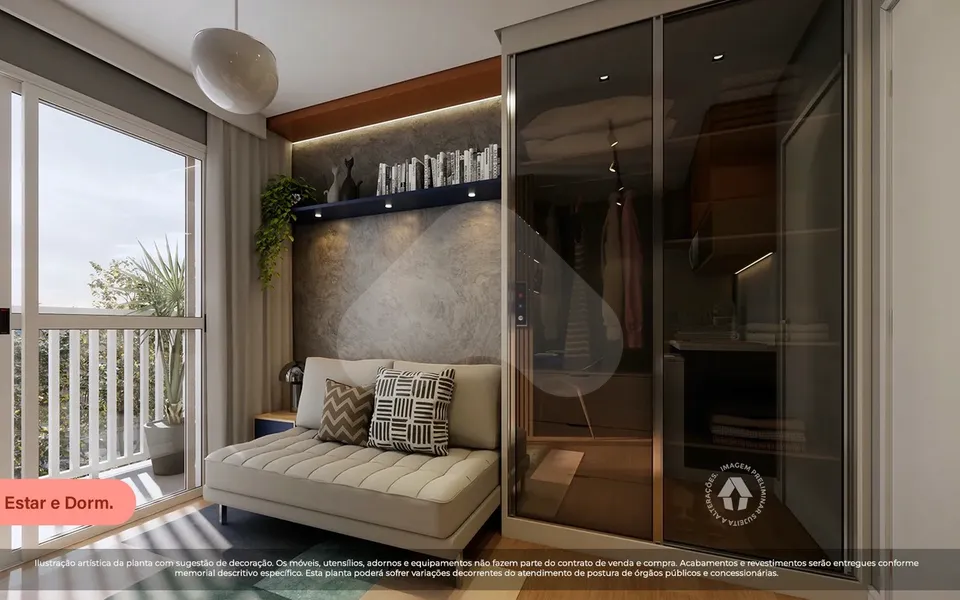 Metrocasa Prime Vila Ema - Apartamento com 27,34 m², em Vila Ema — foto 3