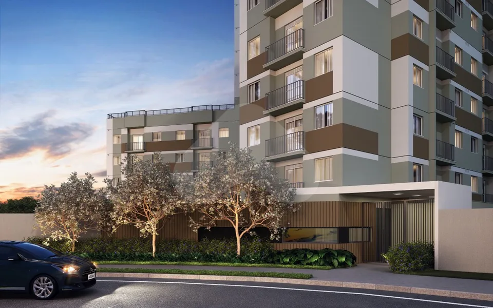 Unnia Verdá - Apartamento com 24,01 m², em Cursino — foto 2