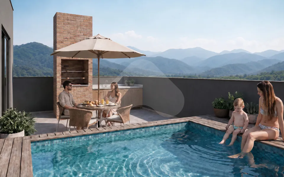 Feel Nature Pontal Oceânico - Studio com 31,91 m², em Recreio dos Bandeirantes — foto 6