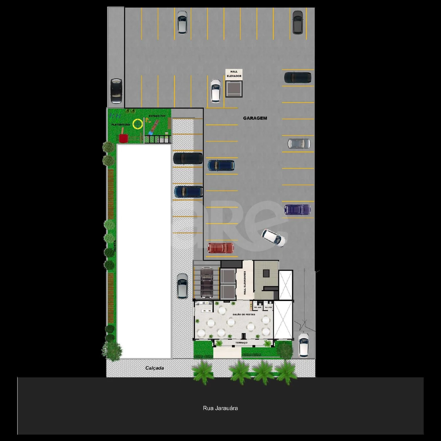 Planta — Pavimento 1