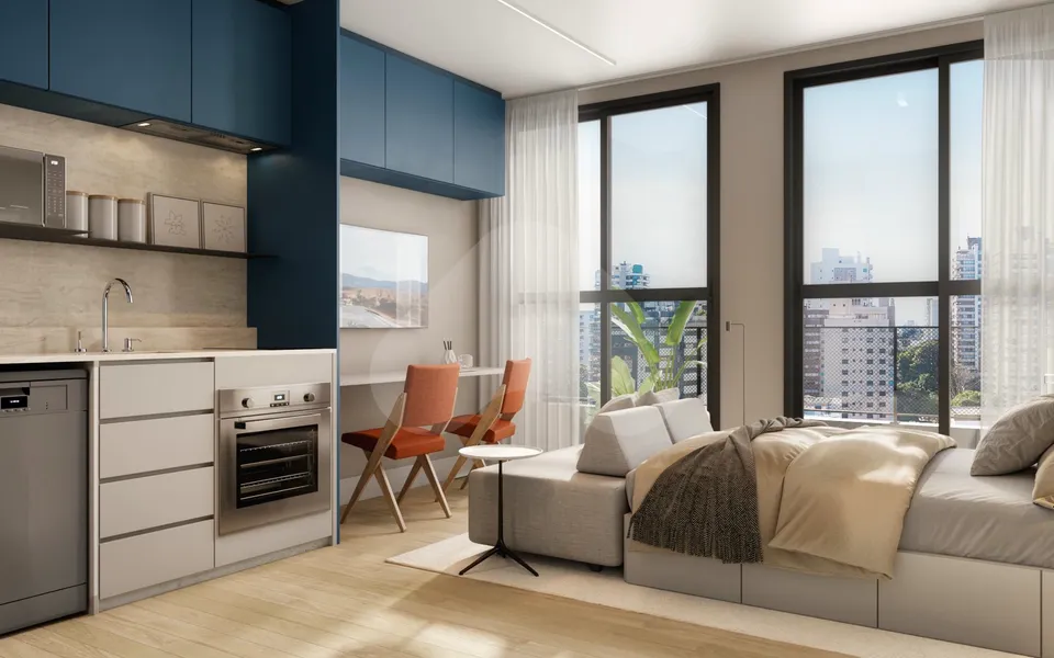 Core Silva Jardim - Studio com 18,74 m², em Rebouças — foto 13