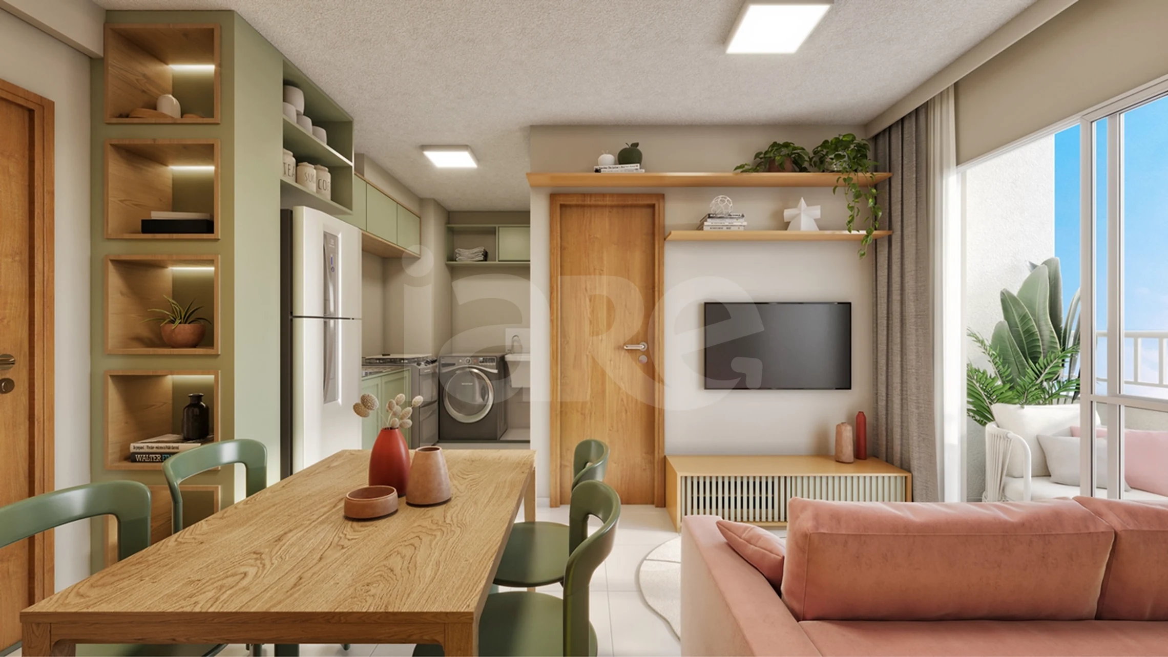 Liviero - Apartamento com 32,87 m², em Vila Liviero — foto 2