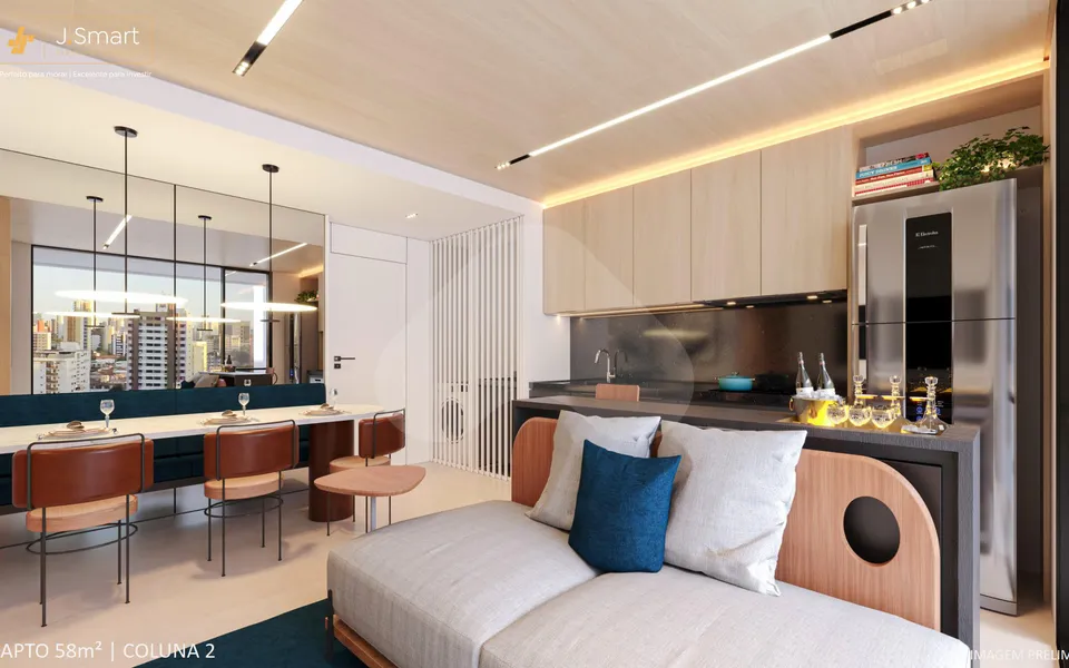 J.Smart Visconde de Mauá - Apartamento com 58,26 m², em Dionísio Torres — foto 20