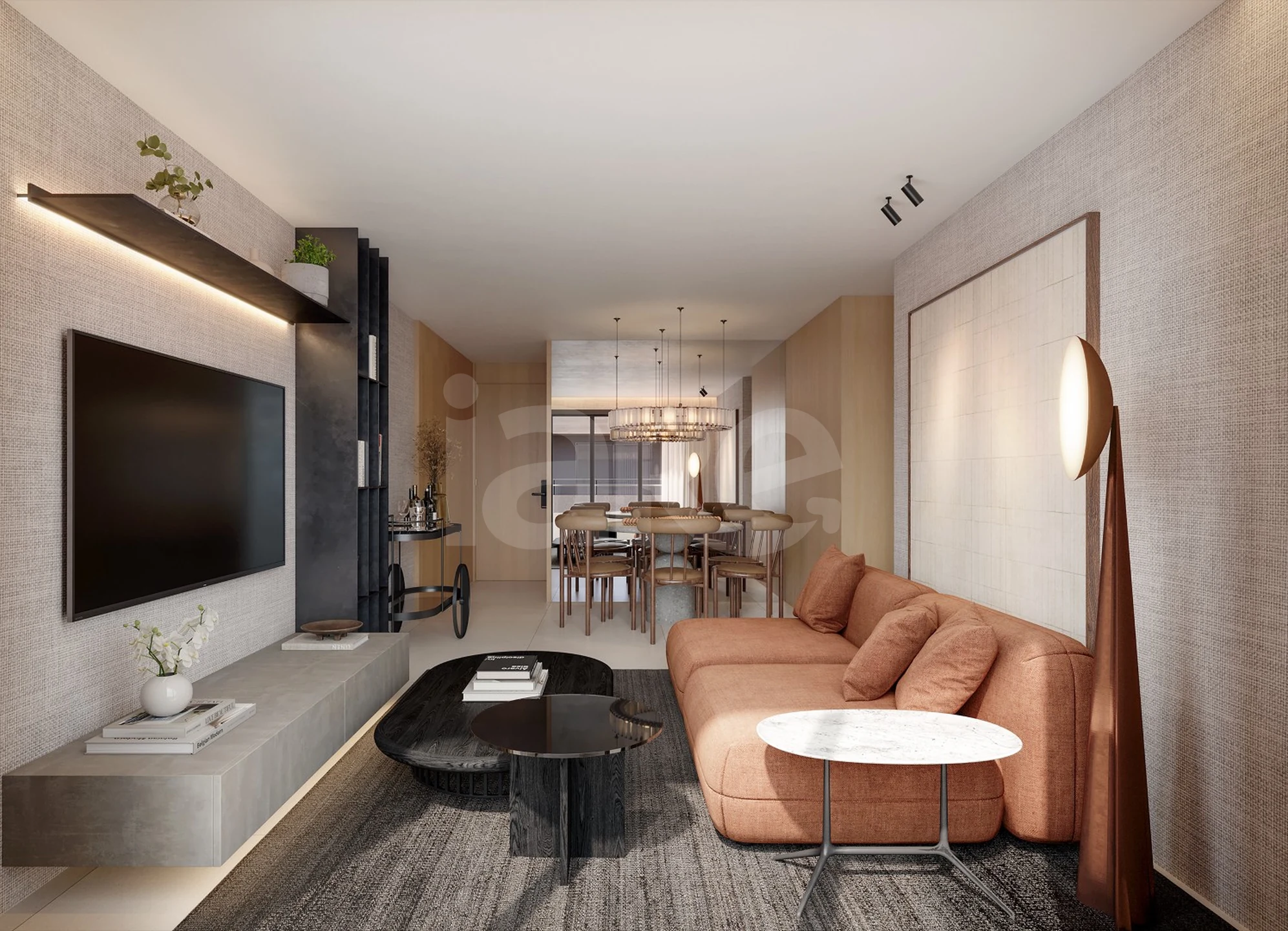 Aqua Village Residence Club - Cobertura com 141,17 m², em Flamengo — foto 2