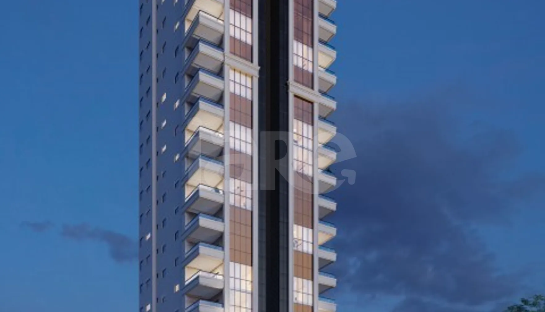 Acqua Blue Residence - Apartamento com 202 m², em Meia Praia — foto 4