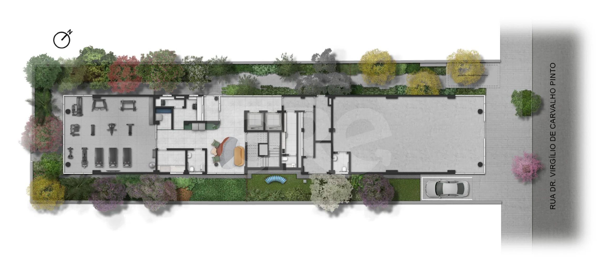 Planta — Pavimento térreo 2