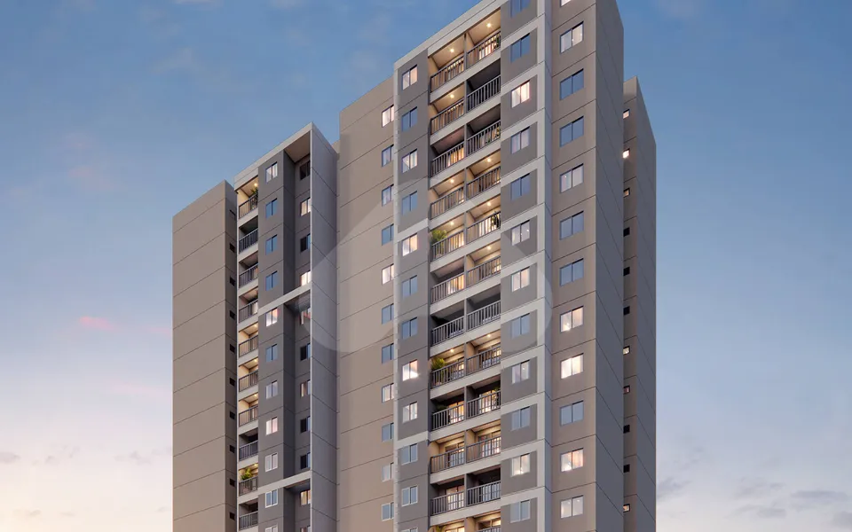 Myrage Square Club Guararapes - Apartamento com 56,87 m², em Engenheiro Luciano Cavalcante — foto 2