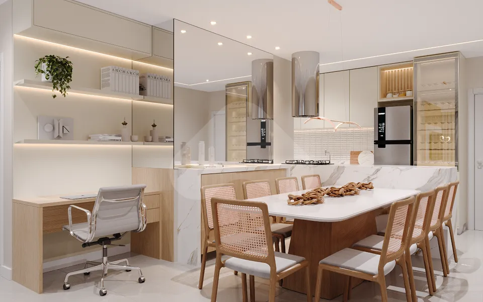 Opulus - Apartamento com 78,32 m², em Água Verde — foto 3