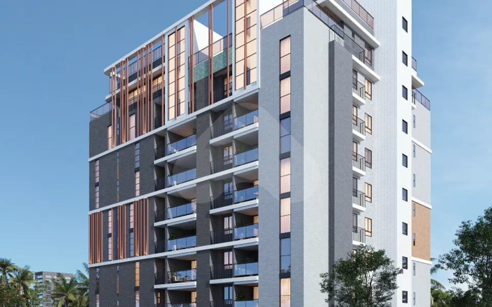 Porto Jardins - Apartamento com 66,13 m², em Intermares — foto 3