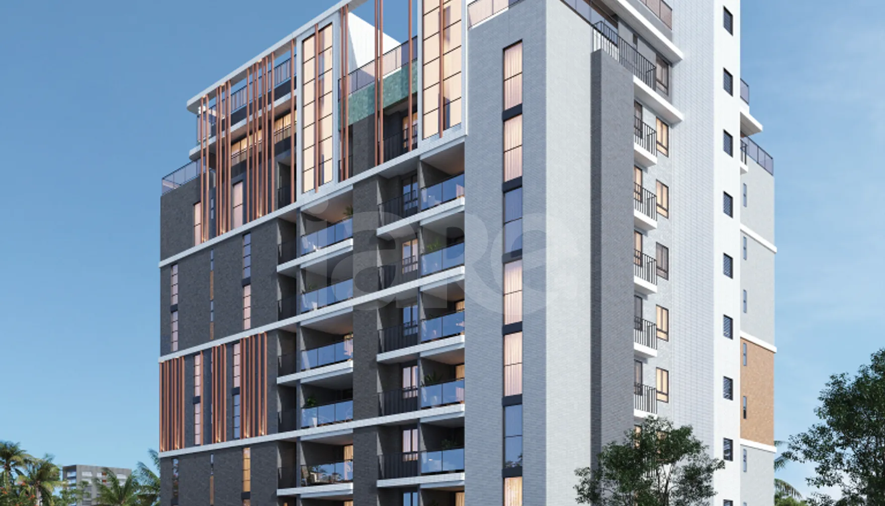 Porto Jardins - Apartamento com 66,13 m², em Intermares — foto 8