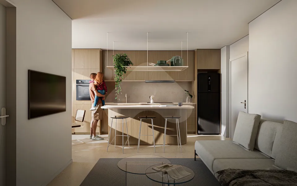 Apus - Apartamento com 53,84 m², em Água Verde — foto 14