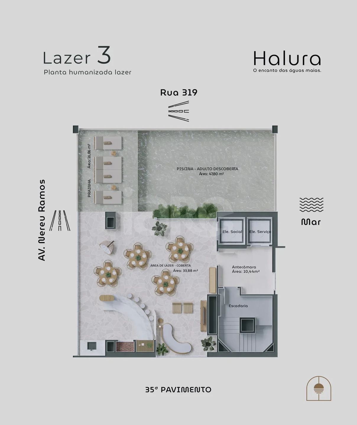 Planta — Pavimento lazer 01
