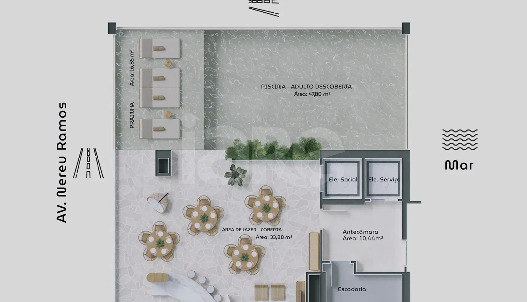 Planta — Pavimento lazer 01
