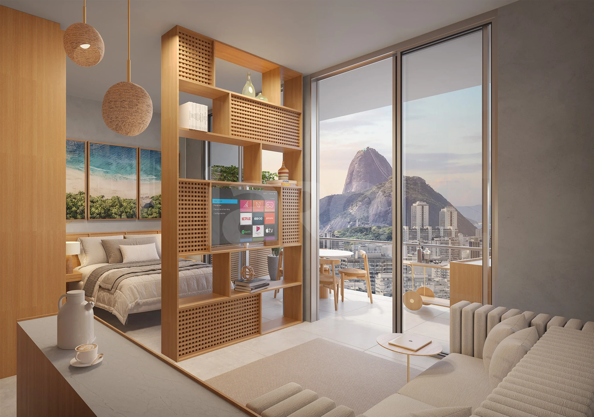 First Life Friendly - Apartamento com 52,99 m², em Humaitá — foto 3