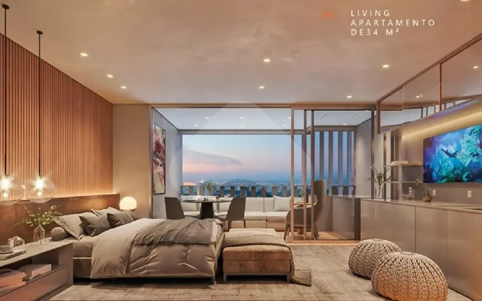 JK Square Residence - Studio com 34,29 m², em Itaim Bibi — foto 4