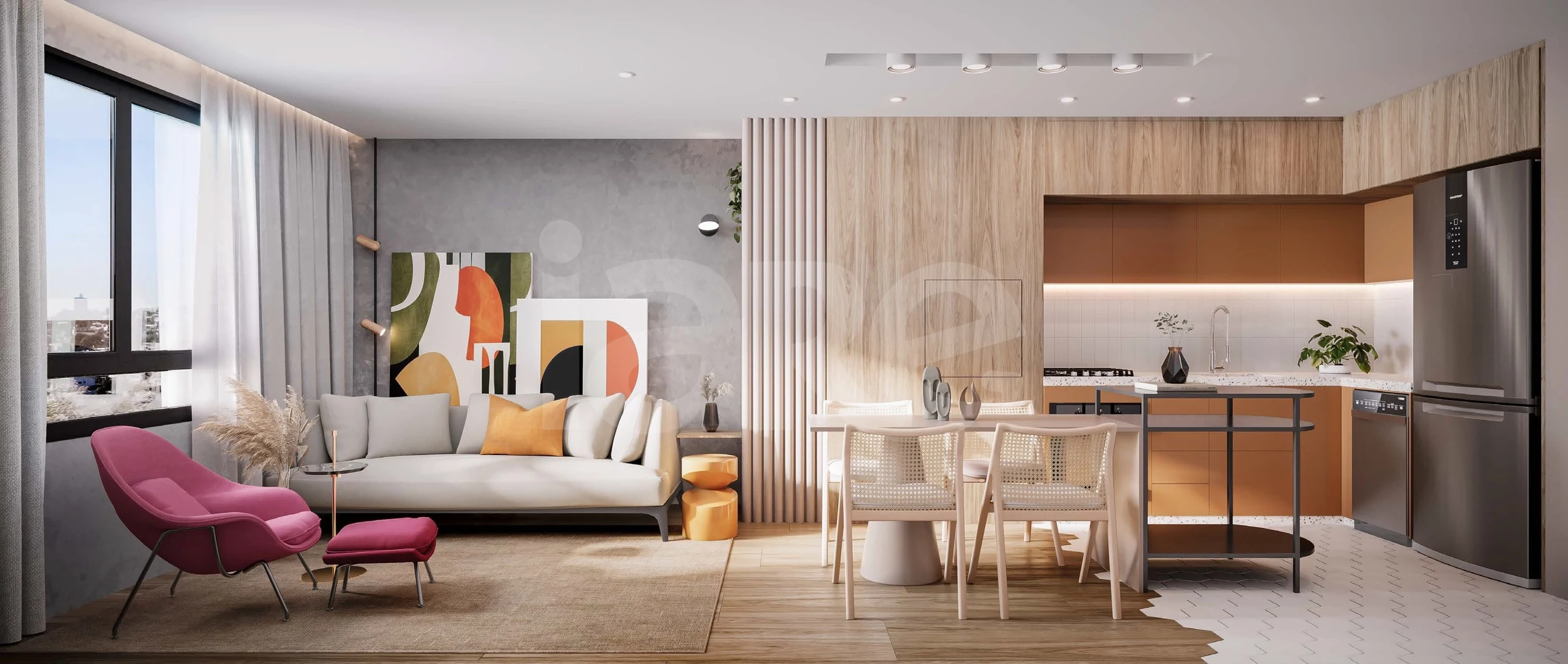 Yzy Full Life - Apartamento com 49,83 m², em Partenon — foto 2
