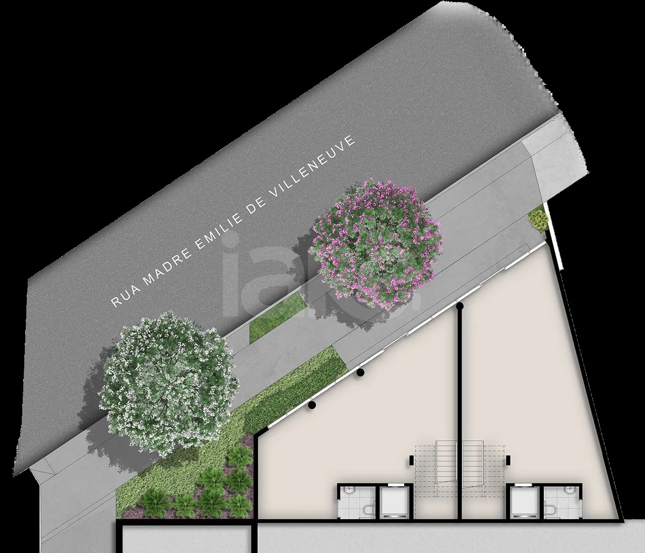 Planta — Pavimento subsolo 4