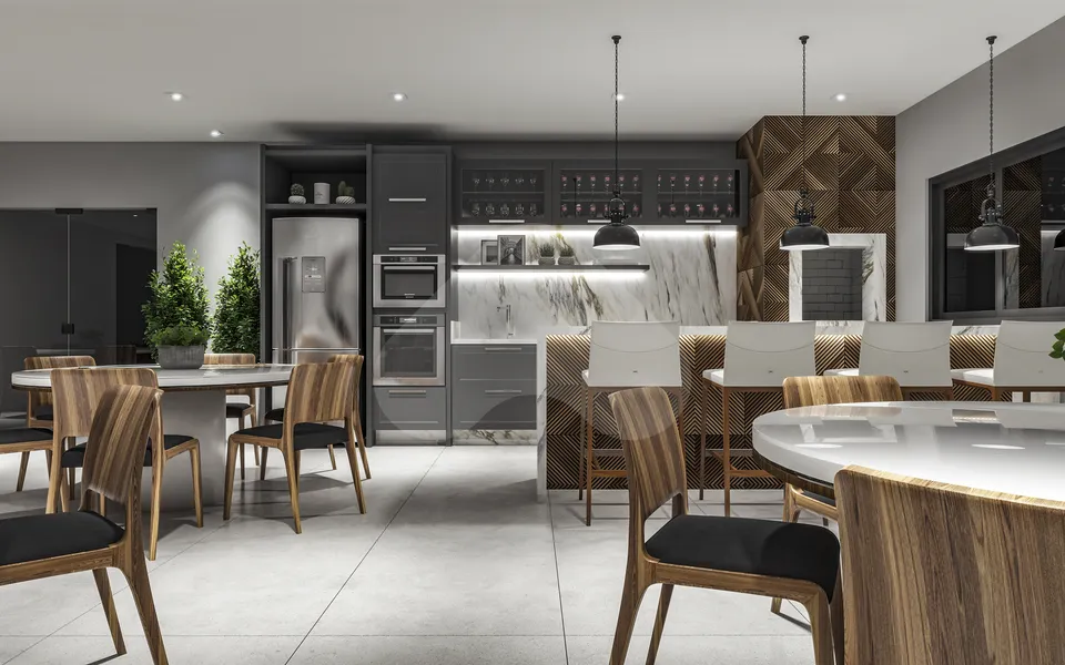 Manhattan Residence - Apartamento com 43,68 m², em Ingleses do Rio Vermelho — foto 4