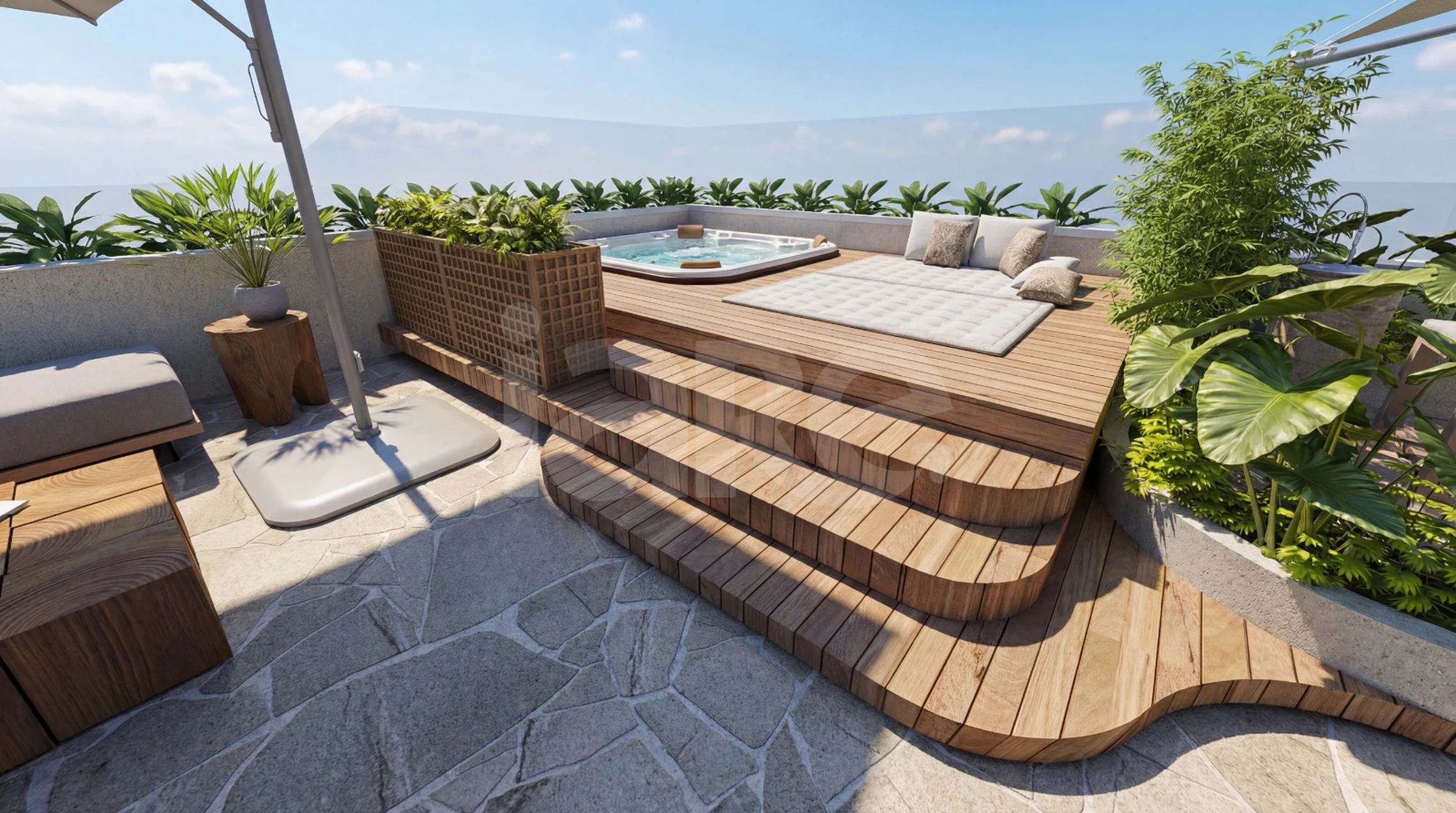 Marítimo - Garden com 28,25 m², em Jardim Oceania — foto 3