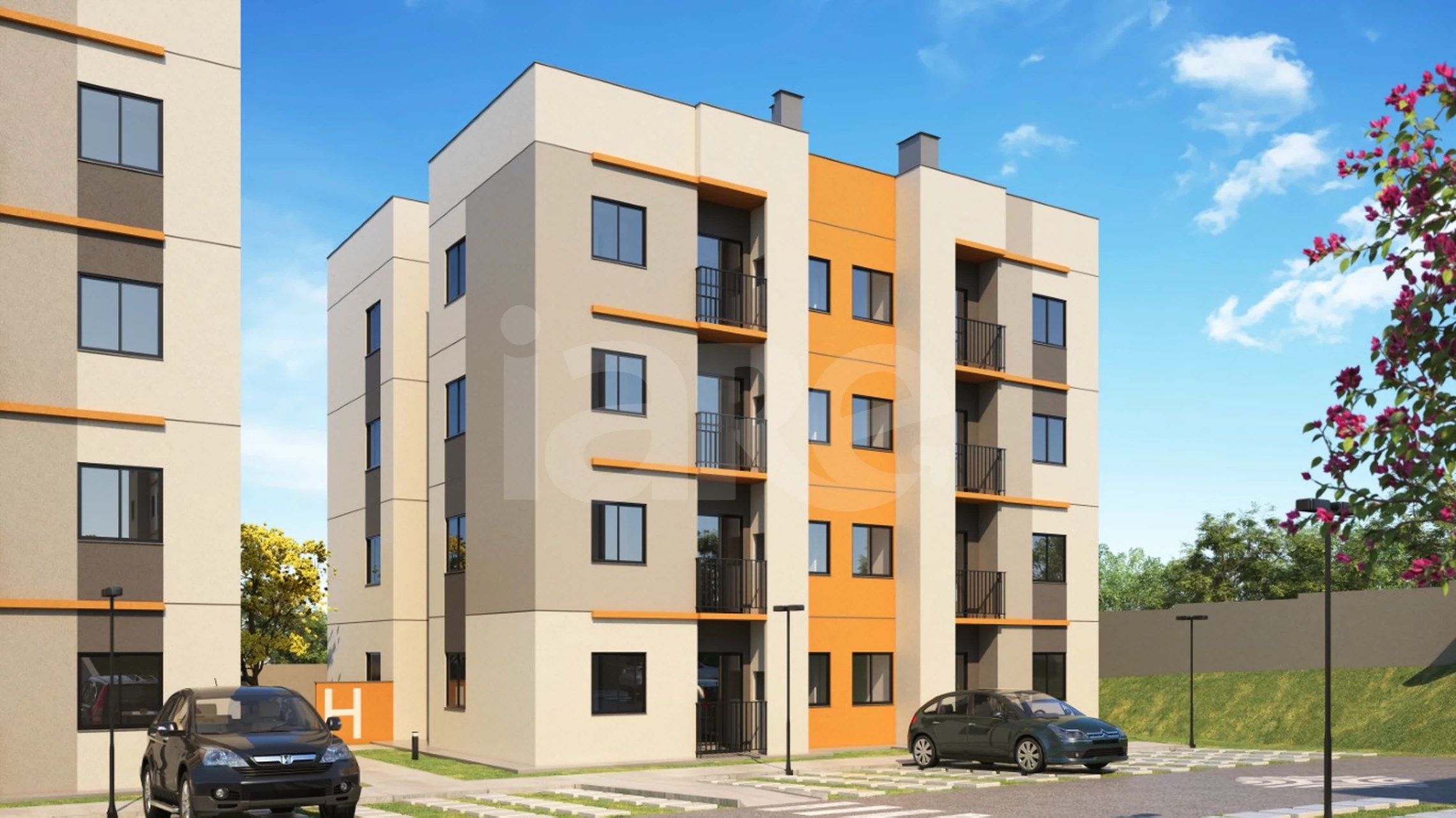 Porto Horizonte - Apartamento com 42,56 m², em Conjunto Habitacional Jamile Dequech — foto 1