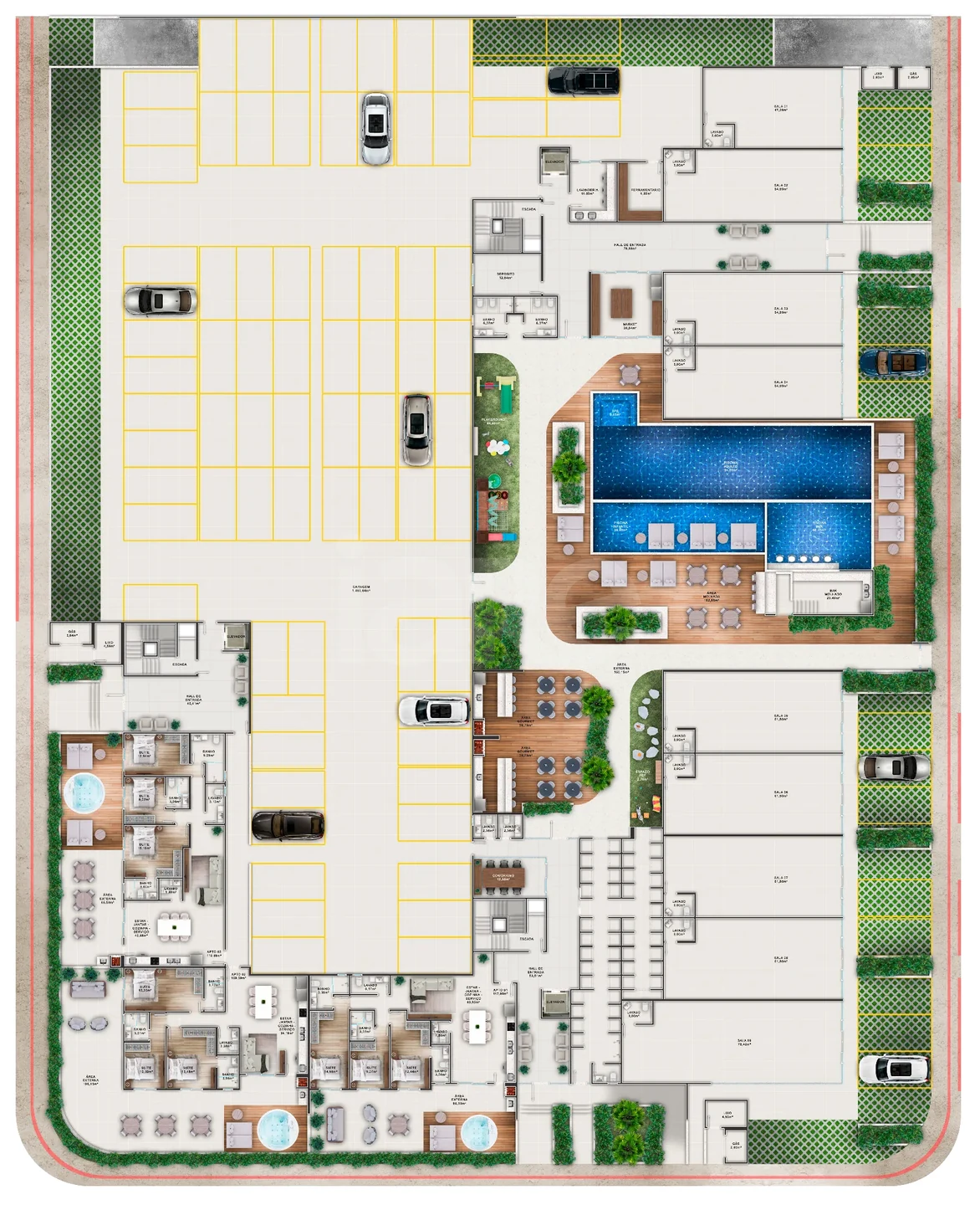 Planta — Pavimento térreo