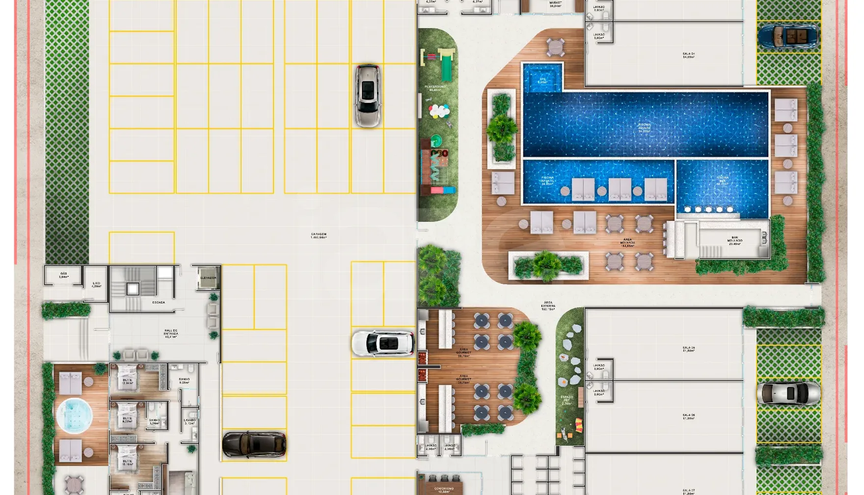 Planta — Pavimento térreo
