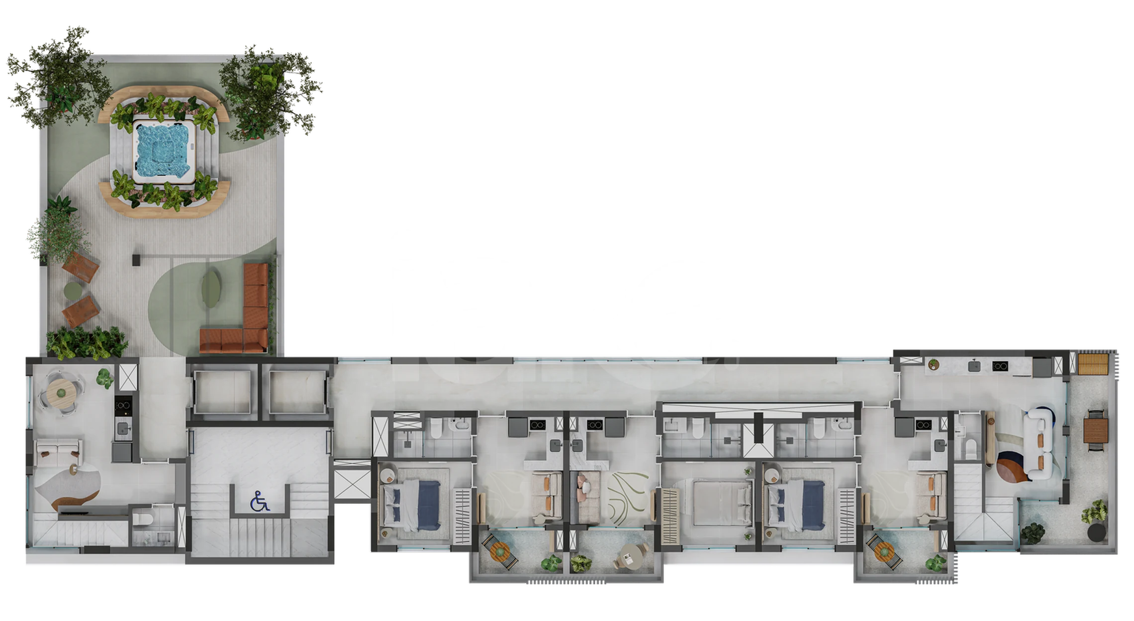 Planta — Pavimento 14