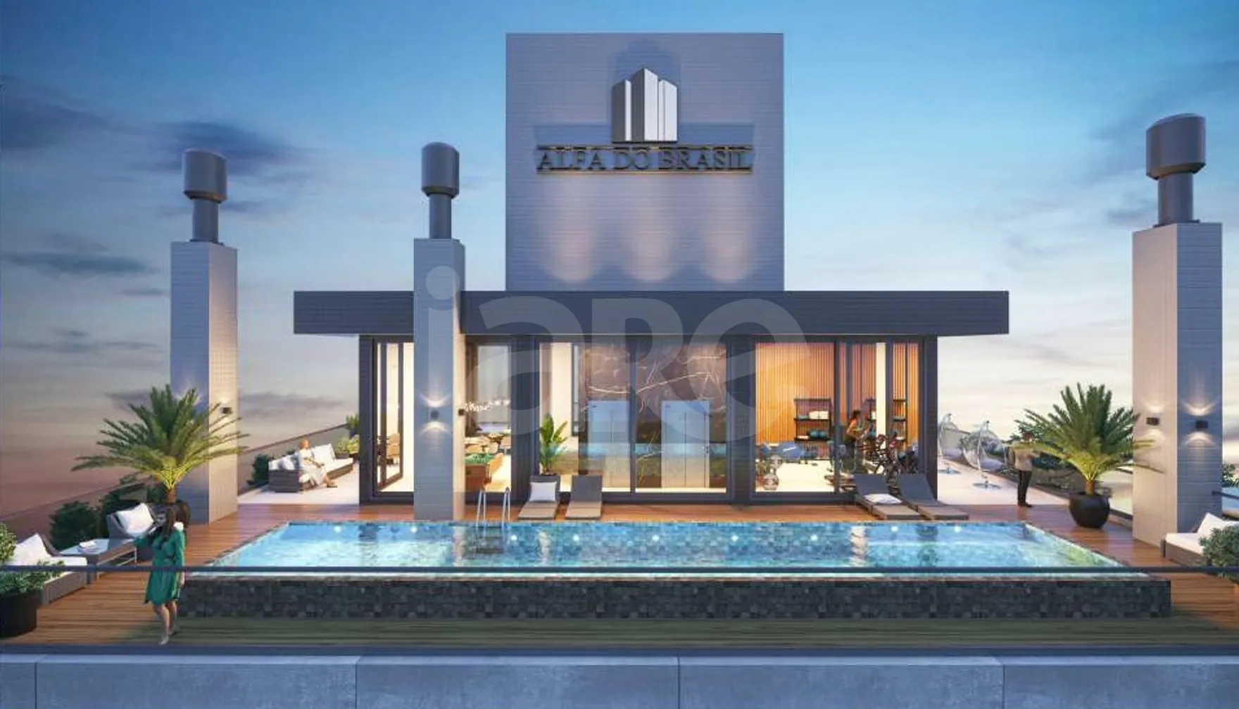 View Residence - Garden com 127,47 m², em Centro — foto 13