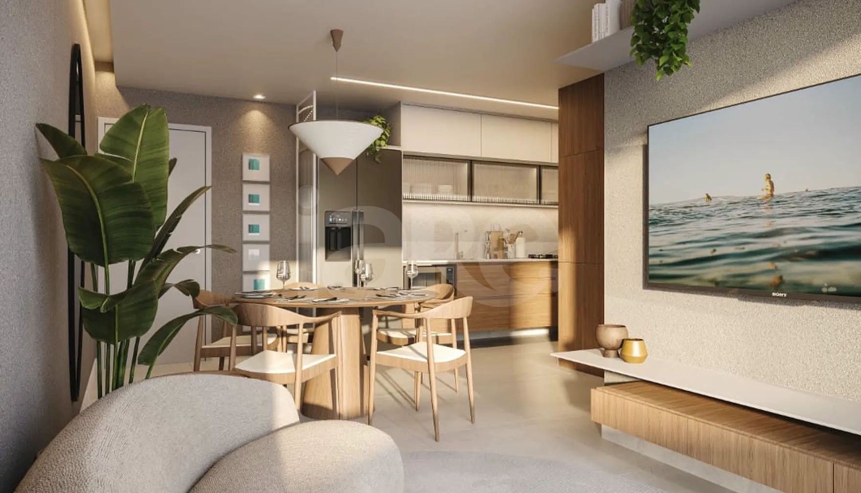 Samá Park - Apartamento com 62,9 m², em Ponta de Campina — foto 2
