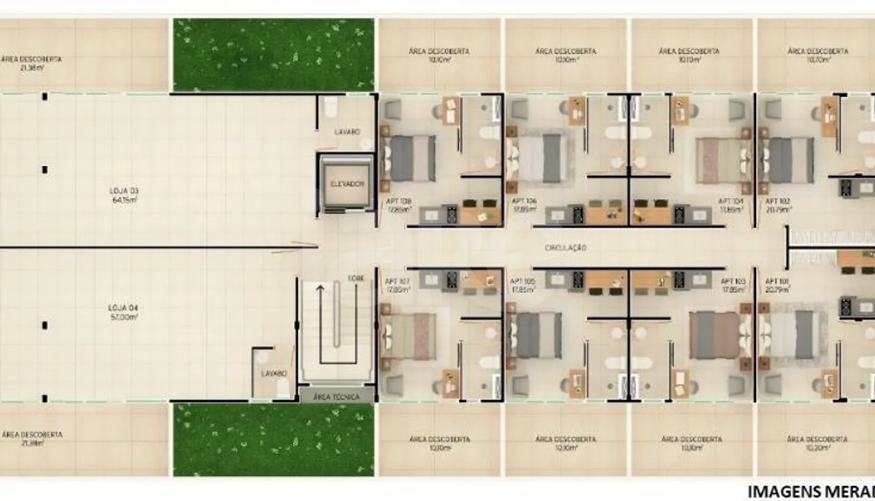 Planta — Pavimento térreo