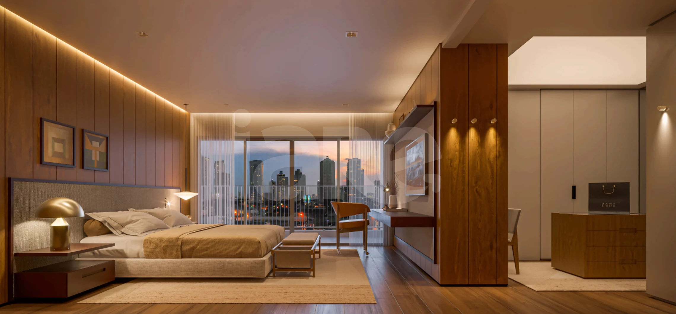 Piemonte Alberi - Apartamento com 157,53 m², em Cabral — foto 5