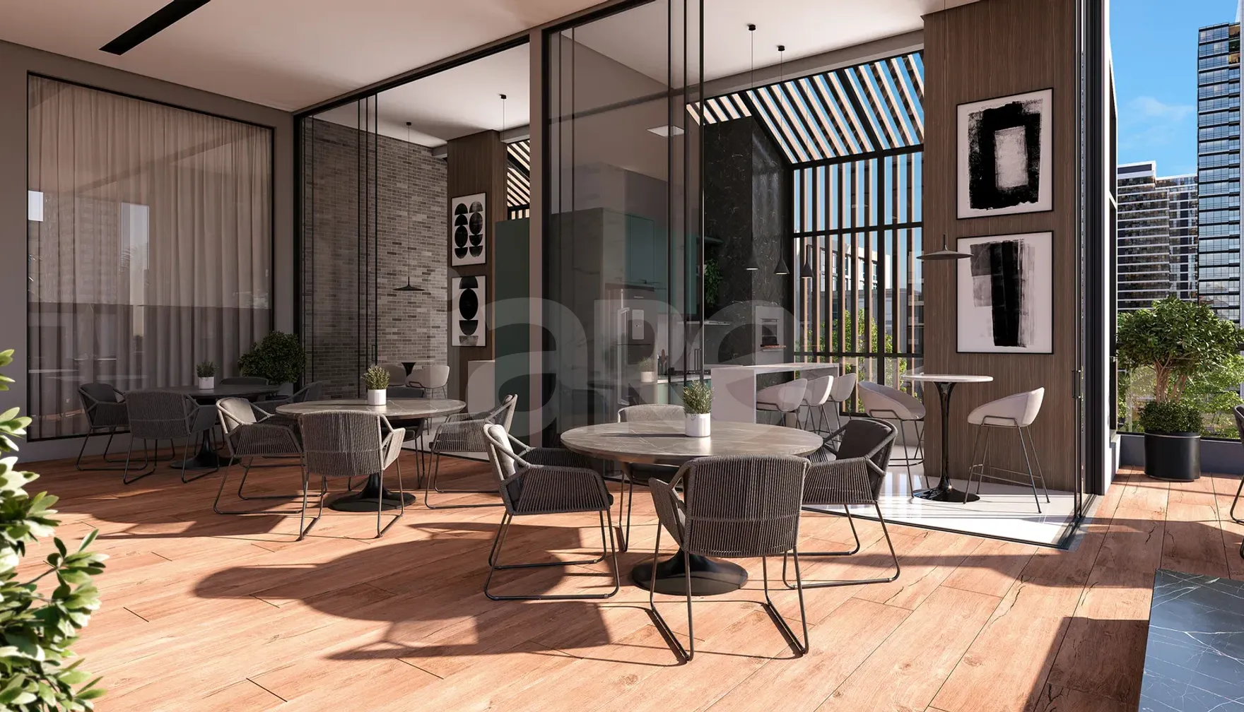 Atrio - Apartamento com 132 m², em Meia Praia — foto 19