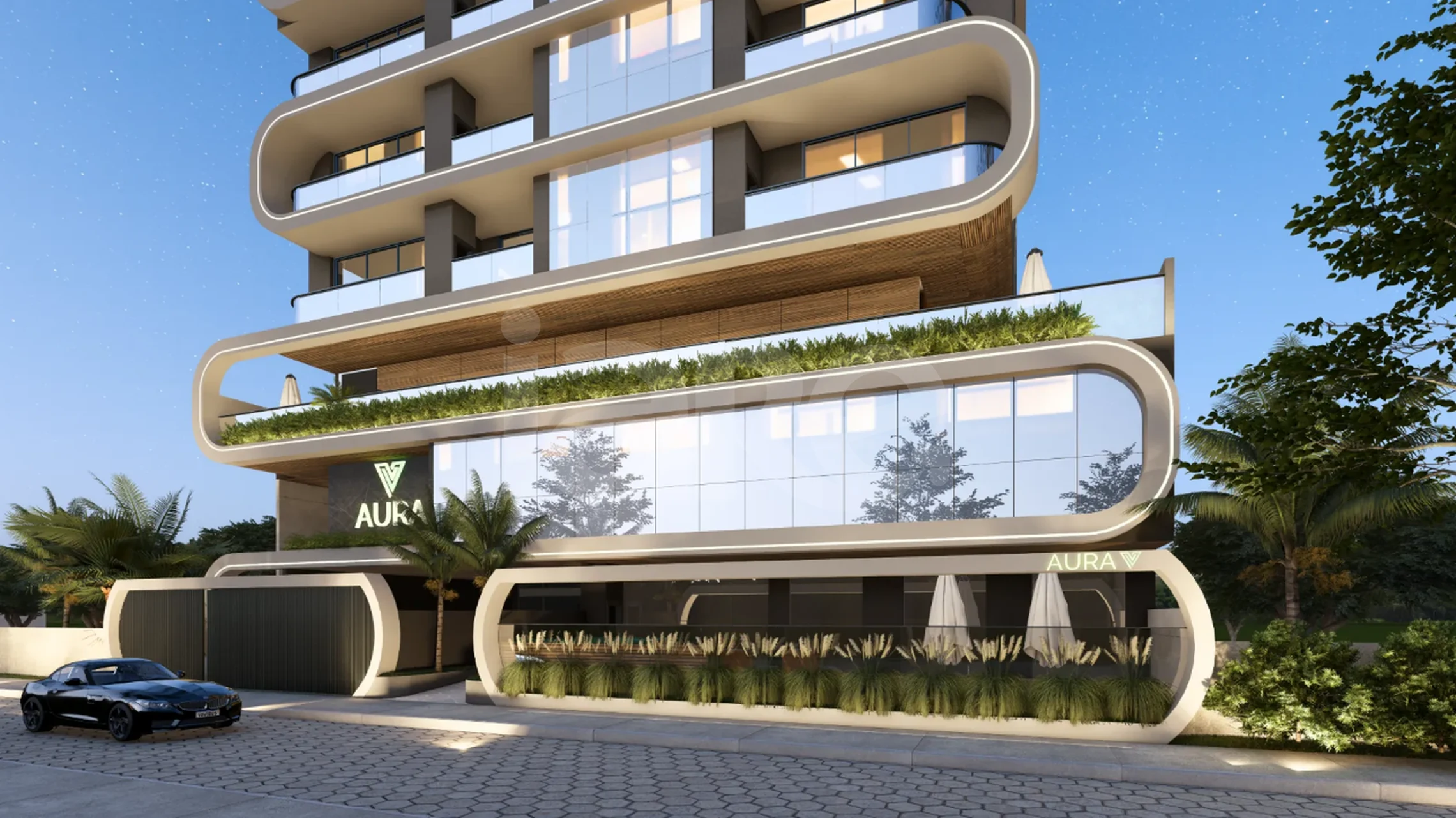 Aura Residence - Apartamento com 68,82 m², em Mariscal — foto 2