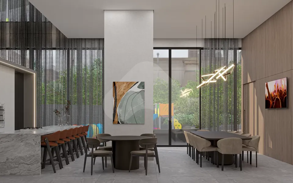 Terrasse Ciel Bleu - Apartamento com 86,96 m², em Ecoville — foto 15
