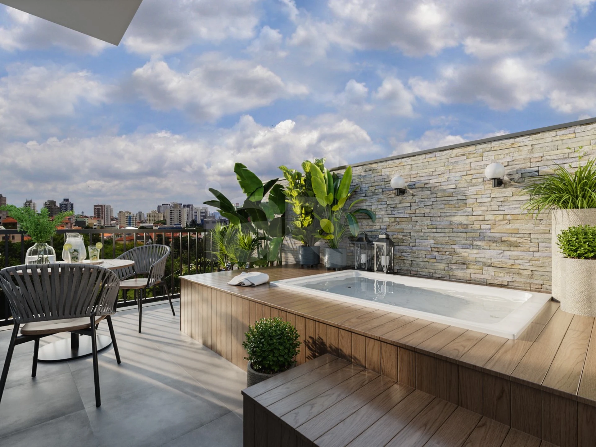 Théros Residencial - Garden com 39,8 m², em Alto da XV — foto 26