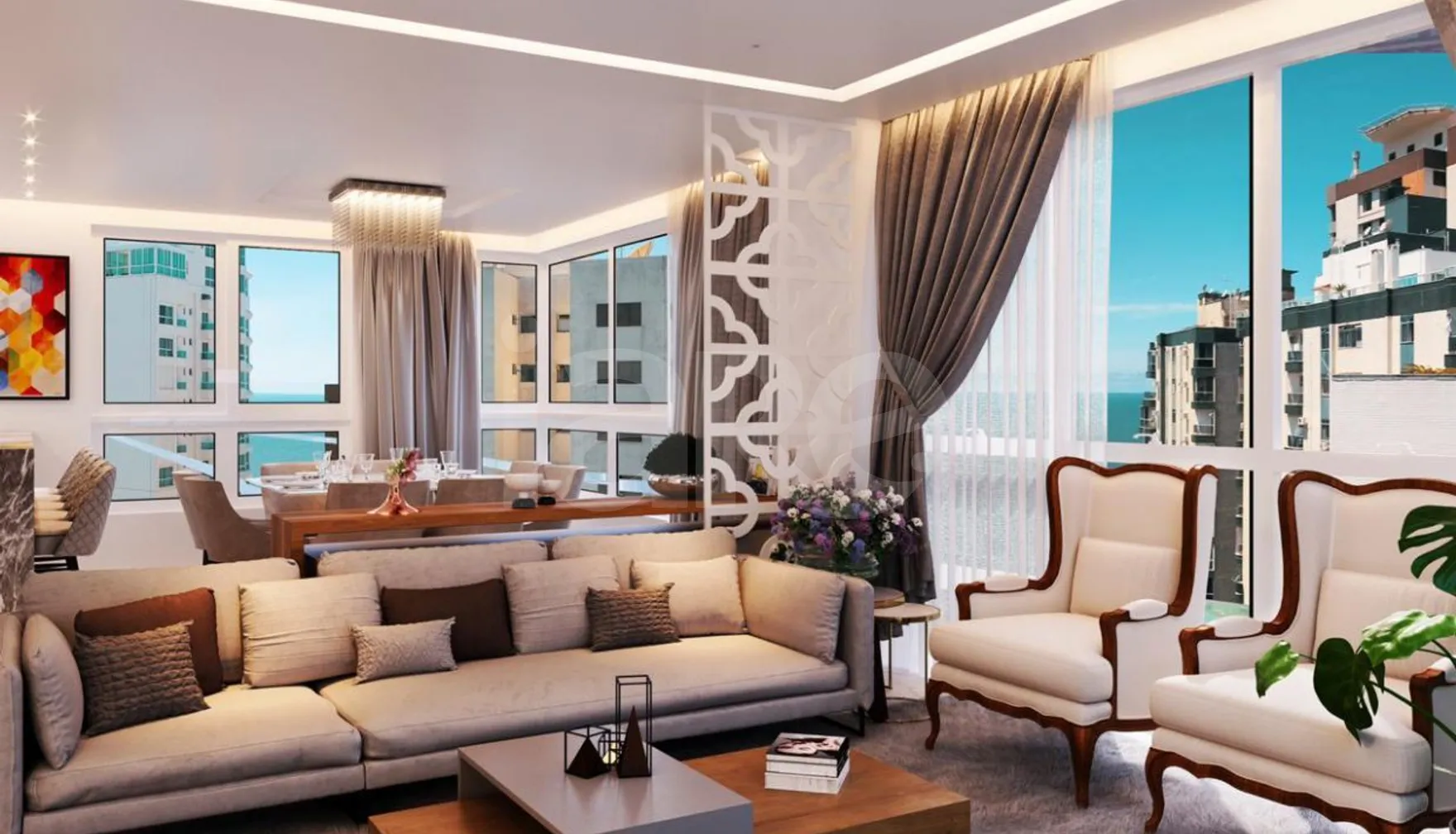 Residencial Brescia - Garden com 214,49 m², em Centro — foto 2