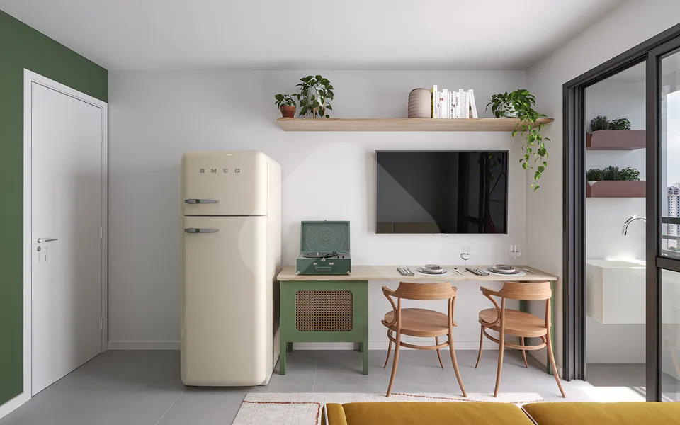 Nurban Barão de Campinas - Studio com 18,56 m², em Santa Cecília — foto 2