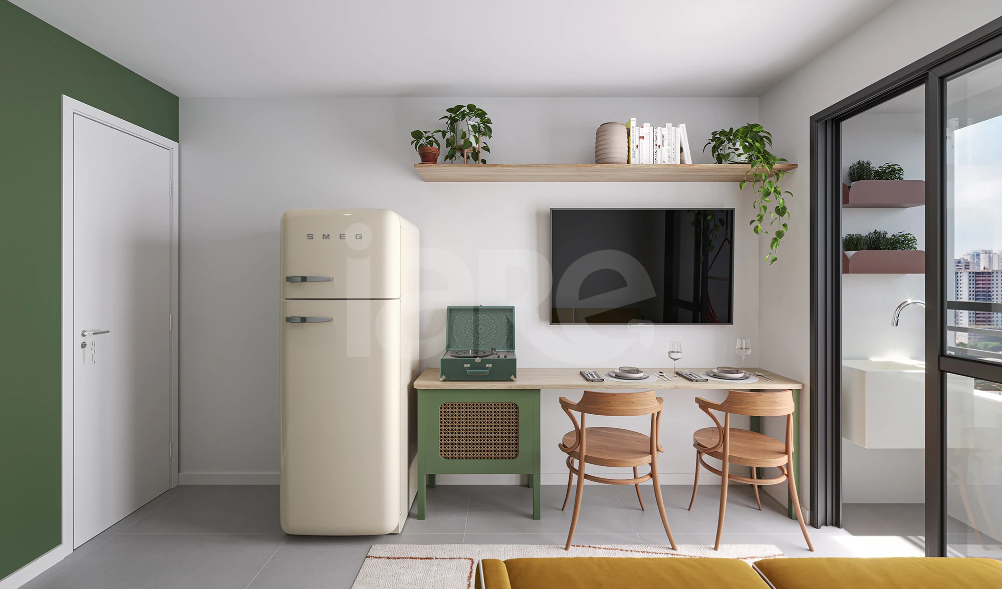 Nurban Barão de Campinas - Studio com 24,02 m², em Santa Cecília — foto 2