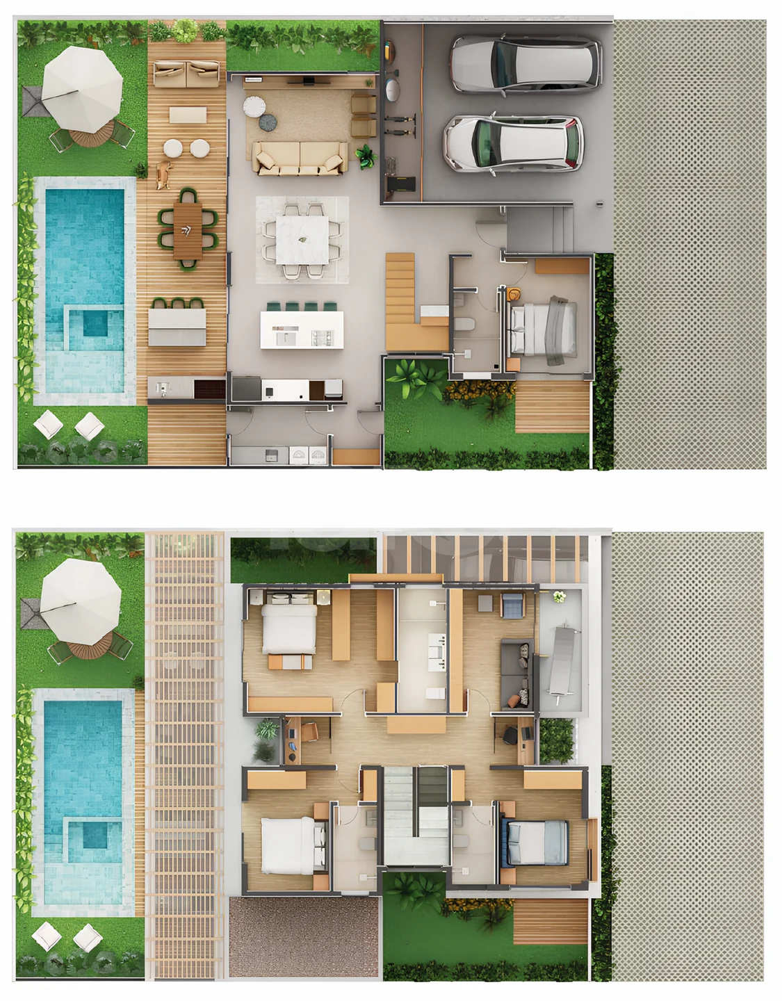 Planta — Casa em Condomínio 323,87 m²