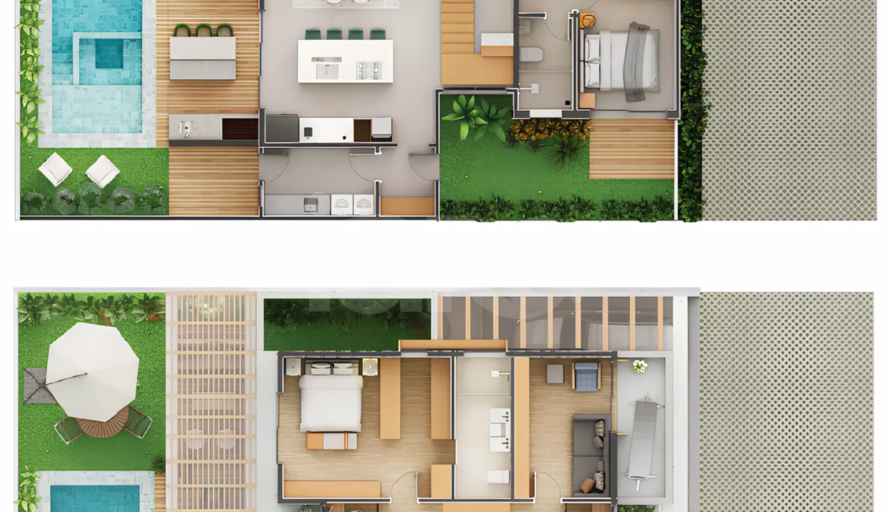 Planta — Casa em Condomínio 323,87 m²