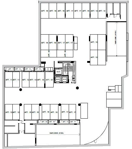 Planta — Pavimento subsolo 1