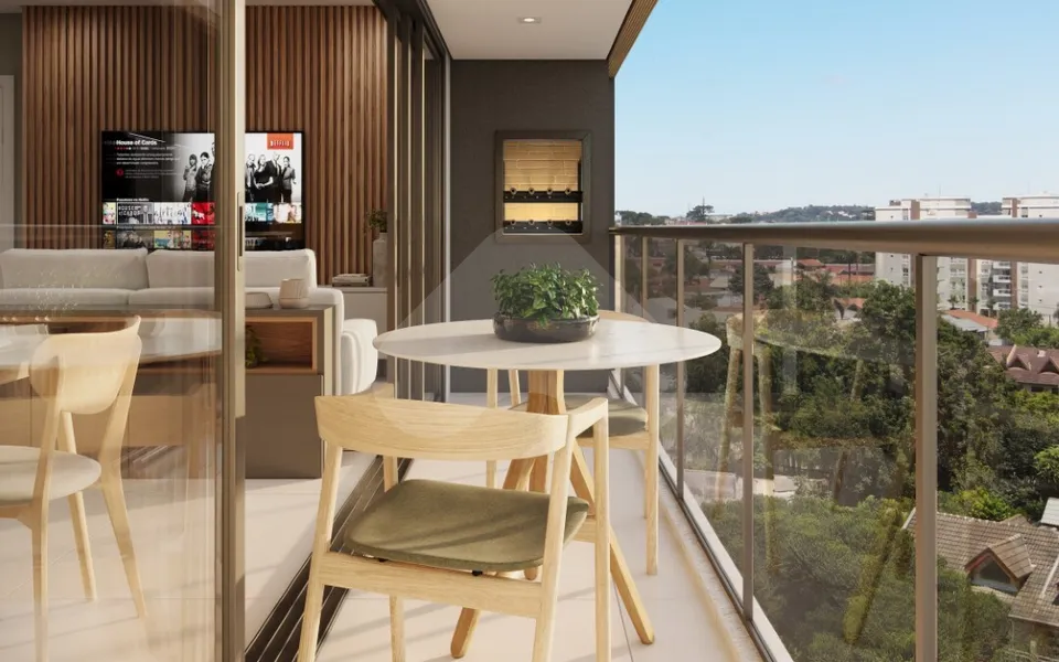 Saint Maartan - Apartamento com 77,83 m², em Portão — foto 4
