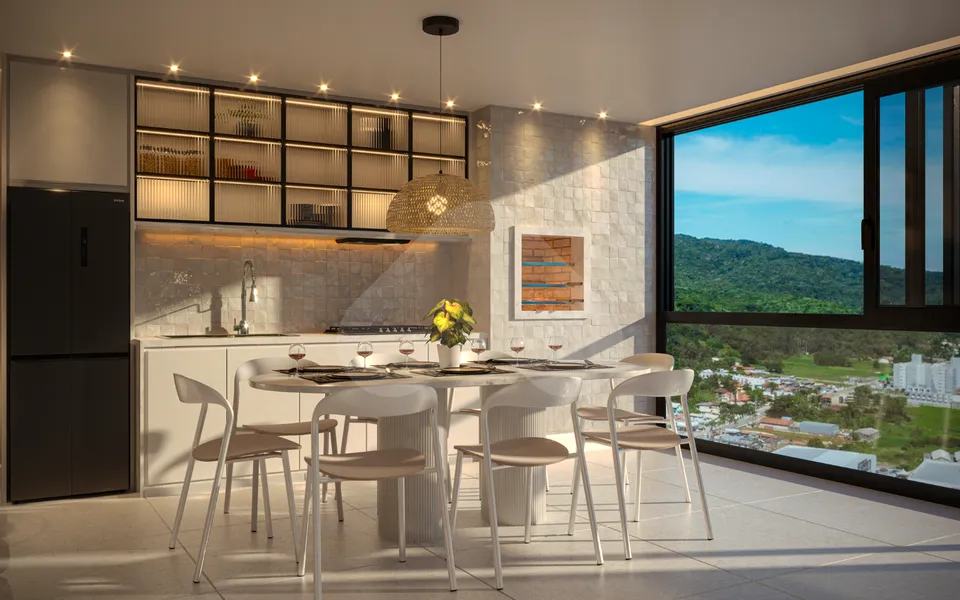 Summer Bay Home - Apartamento com 80,5 m², em Balneário Perequê — foto 25