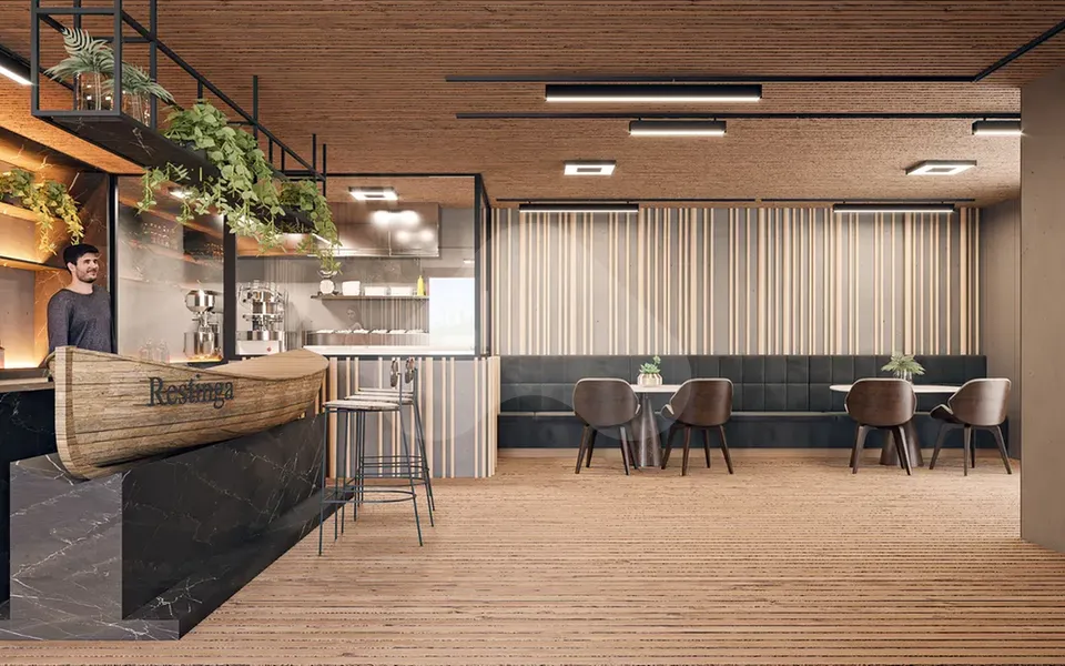 Restinga - Garden com 24,81 m², em Jardim Oceania — foto 12